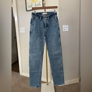 A&F Dad high rise jeans 🍁